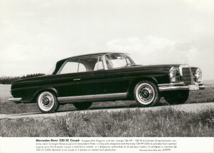 Mercedes-Benz W111 220SE coupé/cabriolet